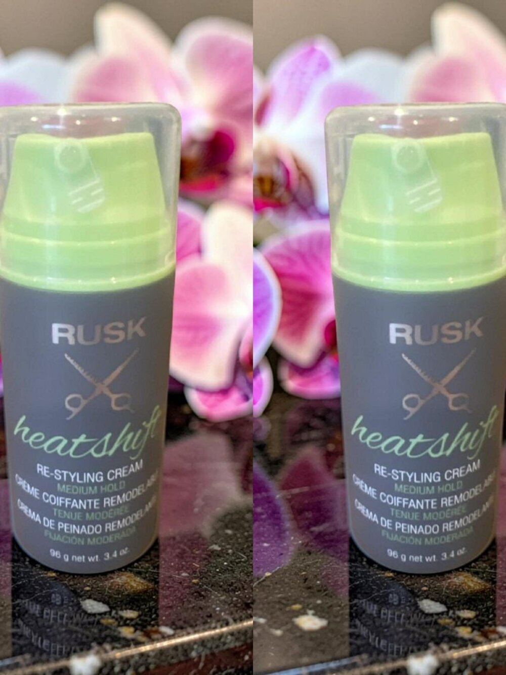 Rusk Heatshift Re Styling Cream Medium Hold 3.4 oz_ 2 units